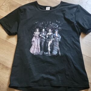 Black Graphic Halloween Tshirt